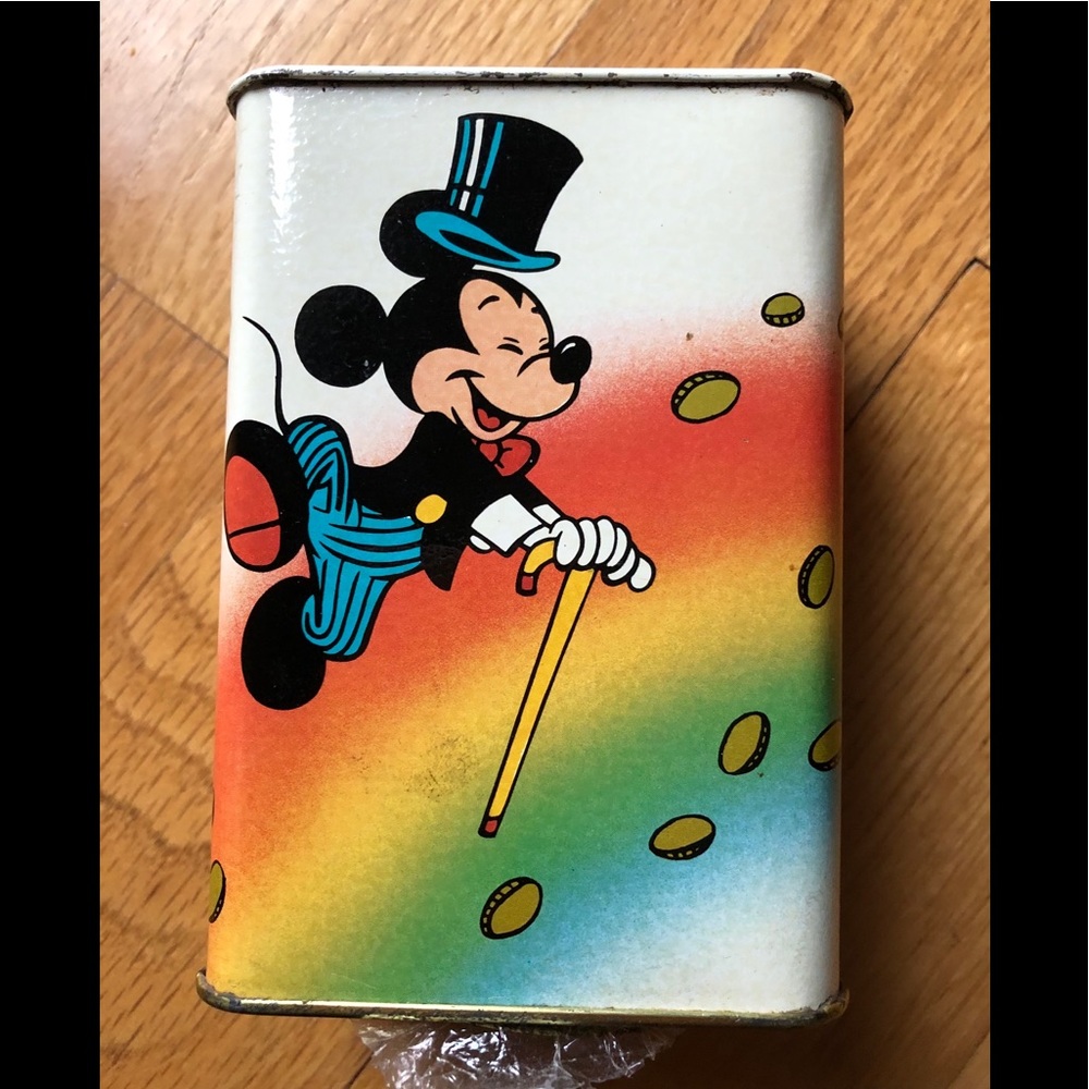 Vintage Hallmark Mickey Tin Mousekabank - Picture 2 of 6